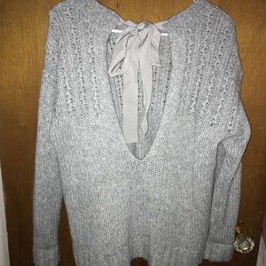 American Eagle open back sweater